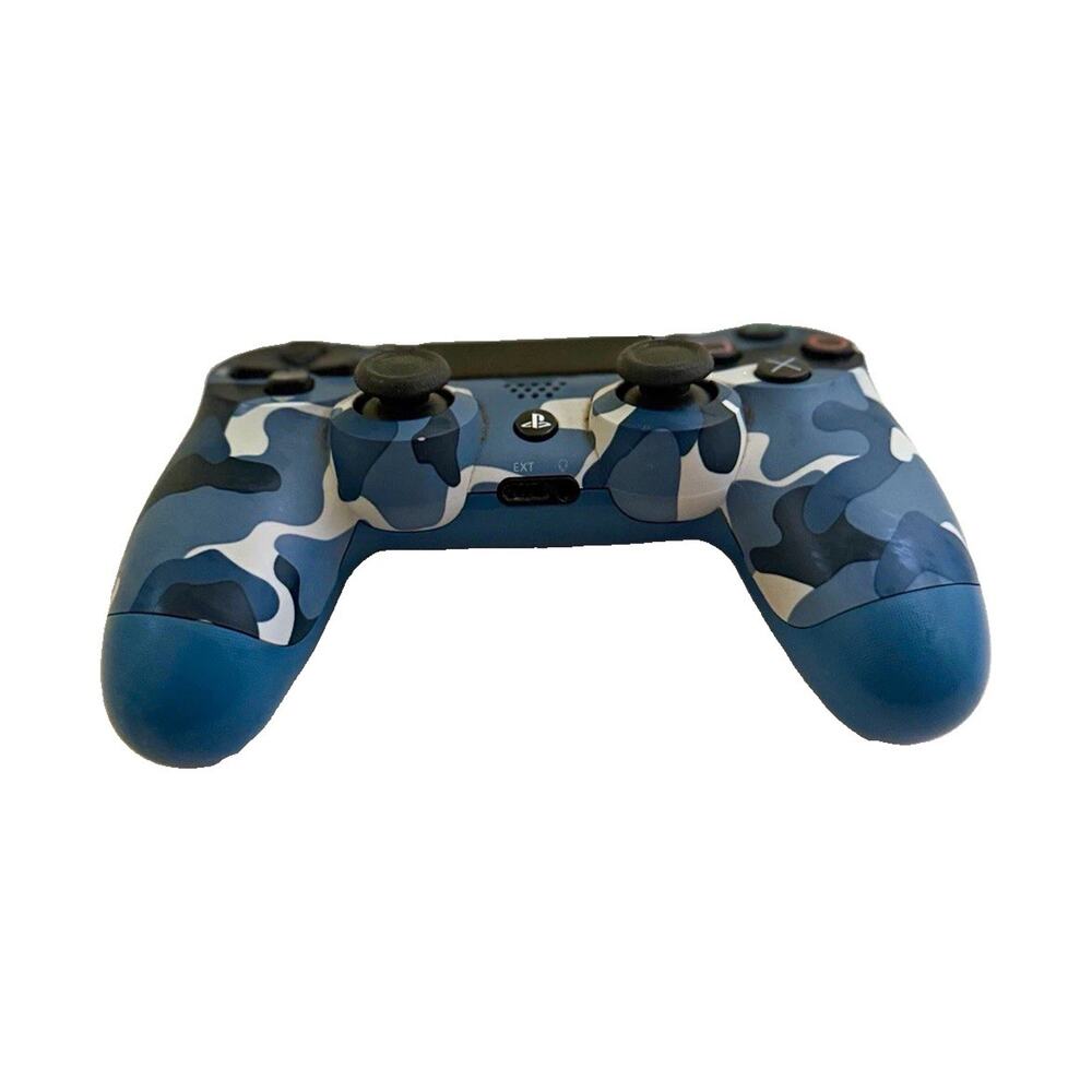 Sony PS4 DualShock 4 Wireless Controller Blue Camo CUH-ZCT2U Tested
